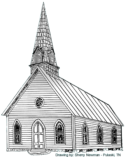 Presbyterian Church Drawing